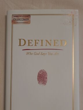 Defined: Who God Says You Are - White & Gold Hardcover